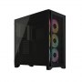 Corsair | Tempered Glass PC Case | iCUE 4000D RGB AIRFLOW | Side window | Black | Mid-Tower | Power supply included No - 2